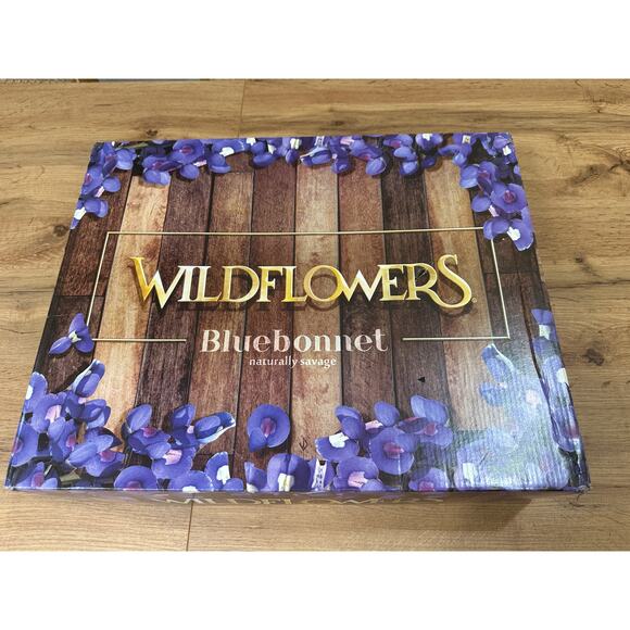 Wildflowers Bluebonnet Cedro Embroidered Cowboy Boots Brown Leather Size 7 NIB - Picture 12 of 16